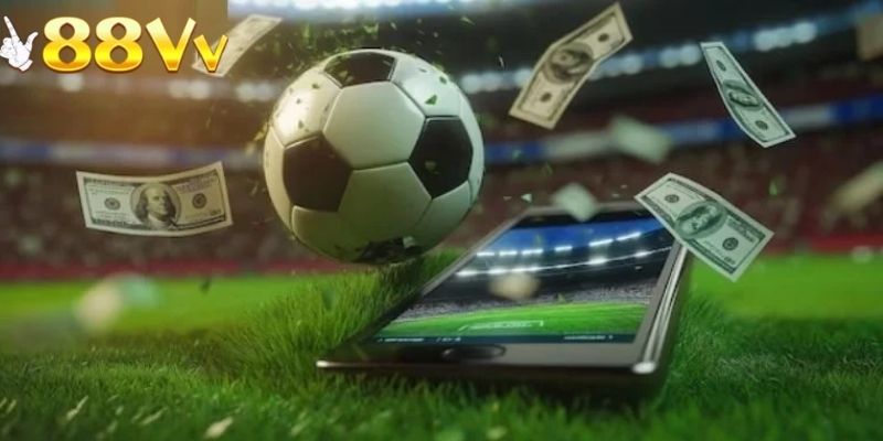 Kèo cược tài xỉu (Over/Under) nửa trái phân định thắng thua dựa trên sự chênh lệch