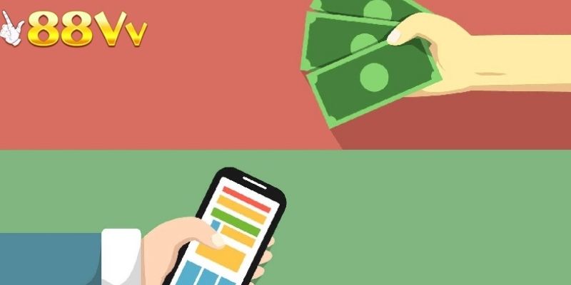 Rút tiền 88VV qua ngân hàng nội địa là một hình thức truyền thống